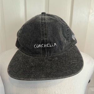 Coachella New Era 9Twenty Grey Flat Brim Hat